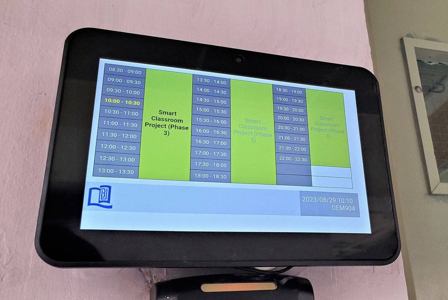 Classrooms with Smart Sensor Control for Lighting and AC systems on/off