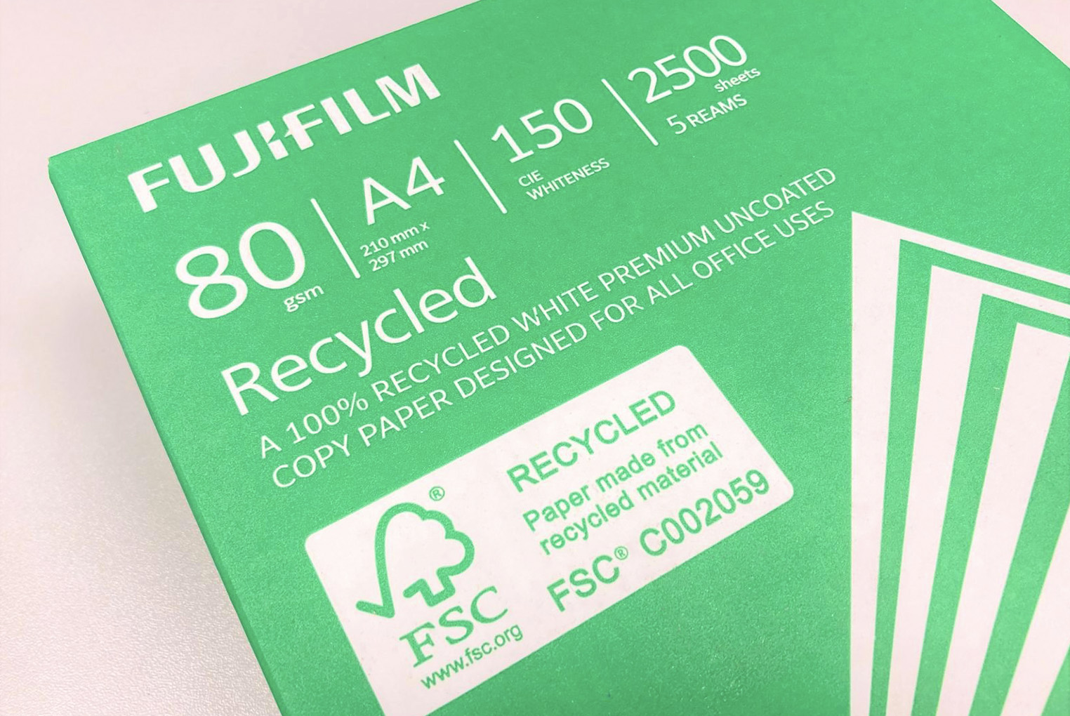 Paper Products with Recycled Content and from Certified Sustainable Sources
